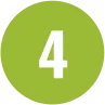 Number 4 in the center of a green circle