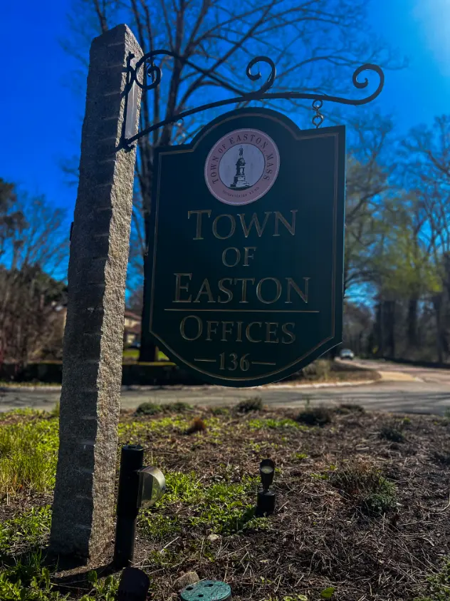 Town of-Easton Offices Signage